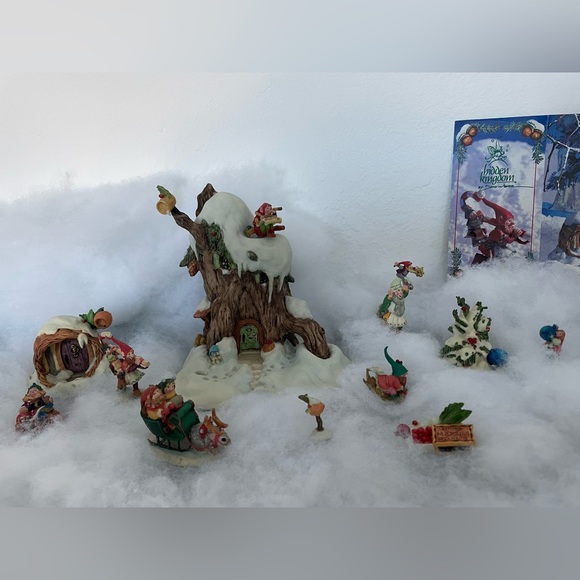Schmid, David Wenzel, Hidden Kingdom, Kringle Hollow 1992, 12 piece set - Picture 1 of 14